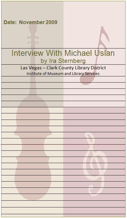 Title details for Interview with Michael Uslan  by Las Vegas - Clark County Library District - Available
